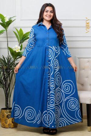 Bohemian bliss batik dress