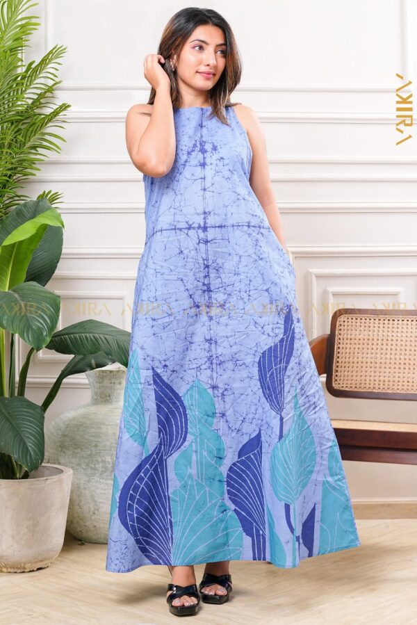 Blossoming Sakura Batik Dress