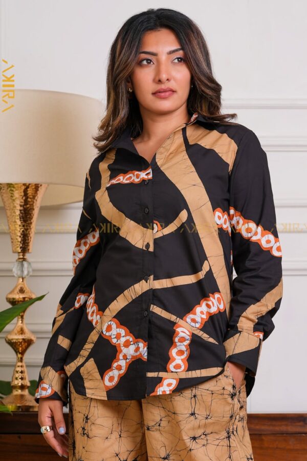 Laila batik designer top