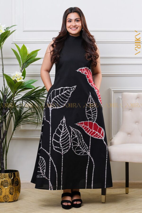 Rosewood muse batik dress