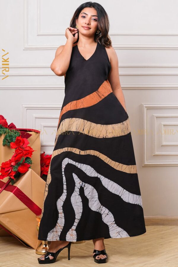 Cloud kiss batik designer dress