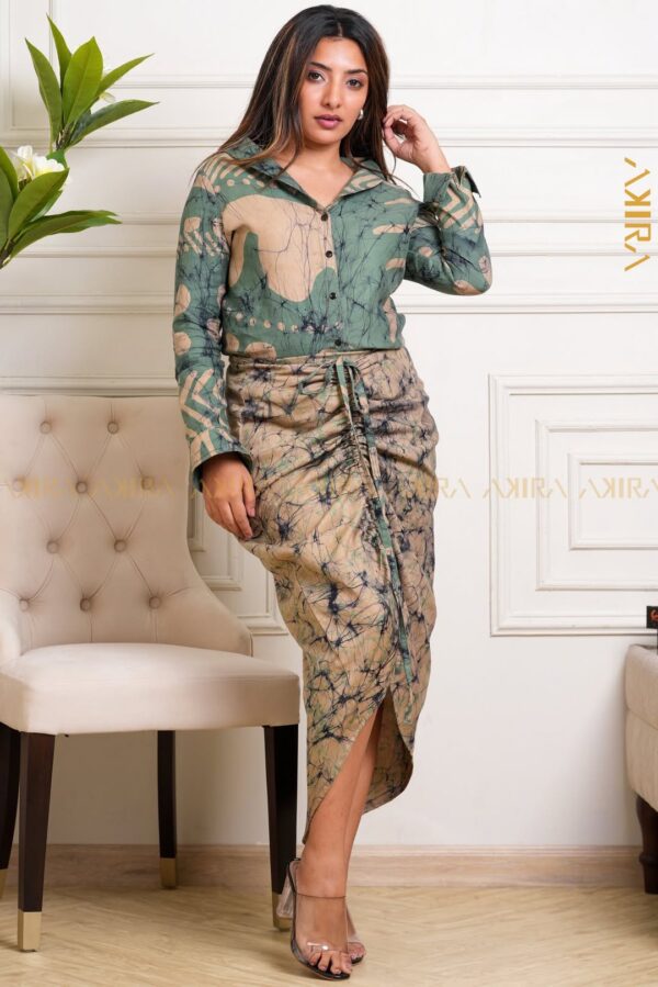 Luxone Designer Batik Skirt & Top