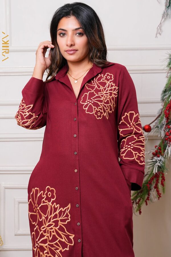 Red Orchid Mist Dress