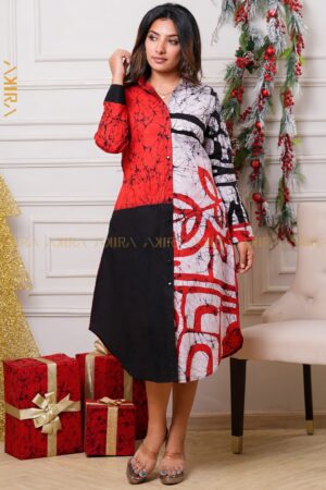 Jade Serenity Batik Dress