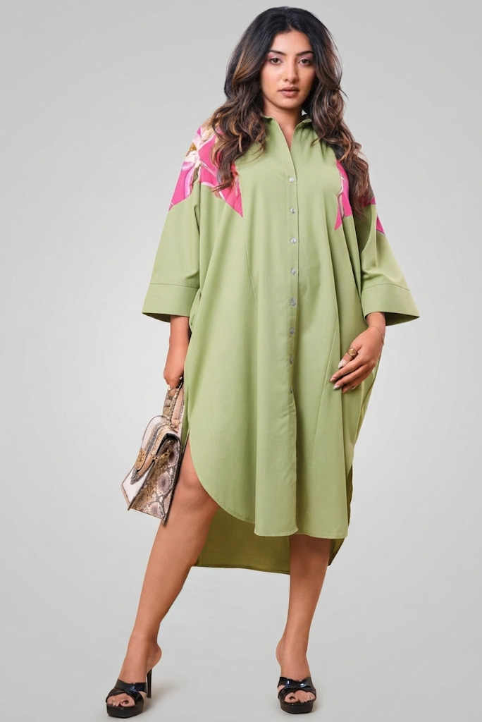 Sapphire Reign Poncho Dress