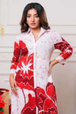 Bloomcrest Satin Dress