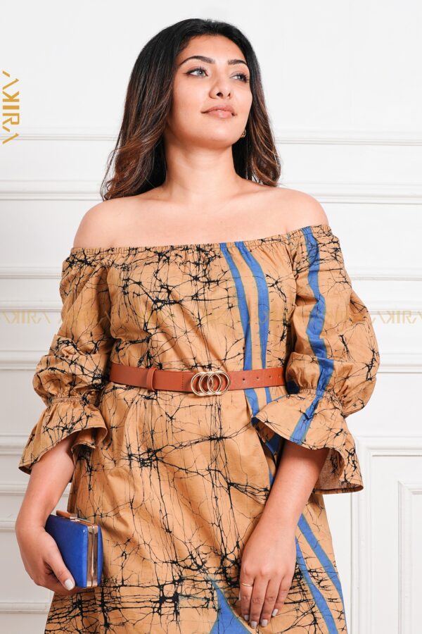 Under Blue Flora Batik Dress