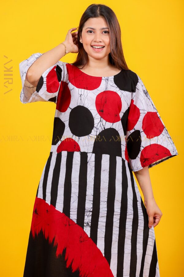 The Serene Circle Batik Dress