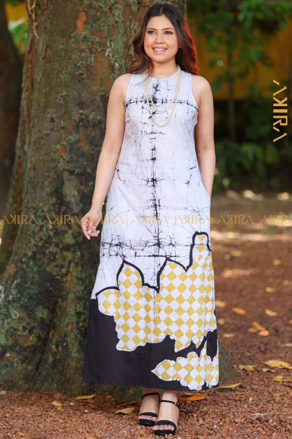 Clara batik designer dress
