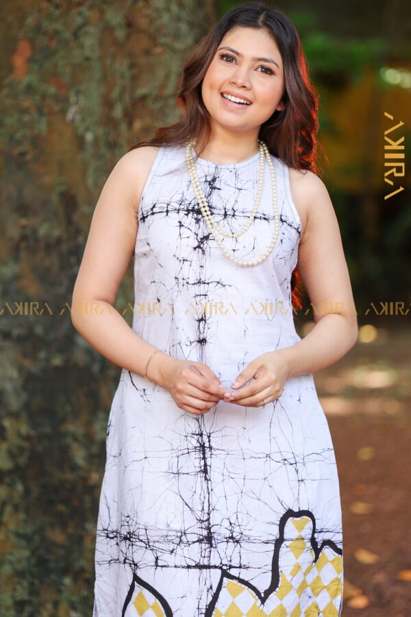 Clara batik designer dress