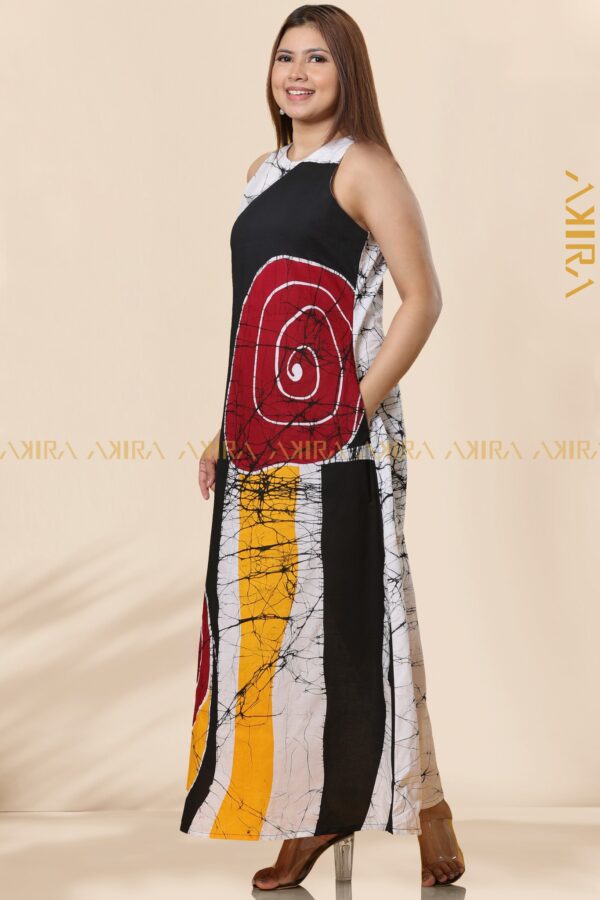 Watsonia Maroons Batik Dress