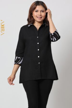 Lupinus Batik Detail Top