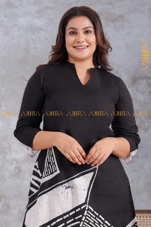 Sophia Dark Batik Dress