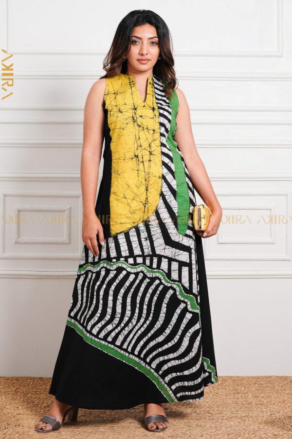 Ivory Liyana Batik Dress