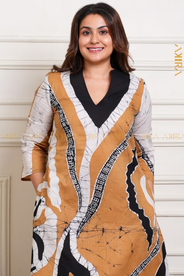 Lotus & Look Batik Dress