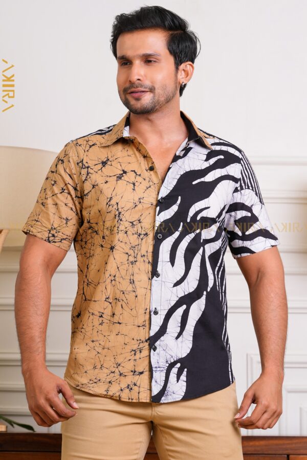 Hazel men batik shirt