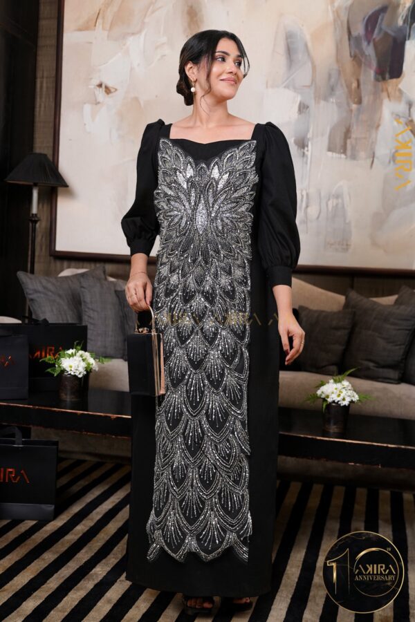 Modern rediant elegant dress