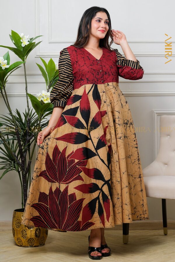 Theodore Batik Designer Dress