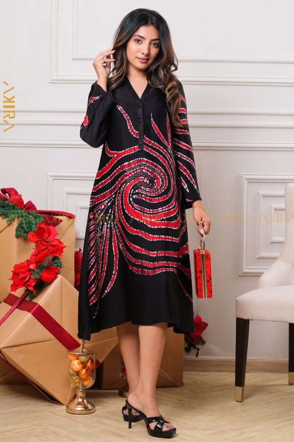 Ziora Designer Silk Party Dress