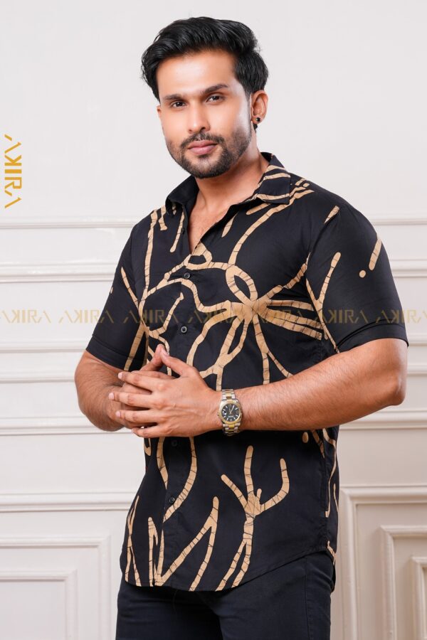 Zayn Men Designer Batik Shirt