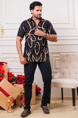 Zayn Men Designer Batik Shirt