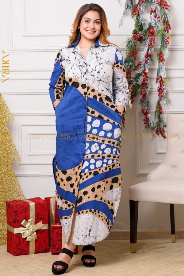 Matilda Lady Batik Designer Dress