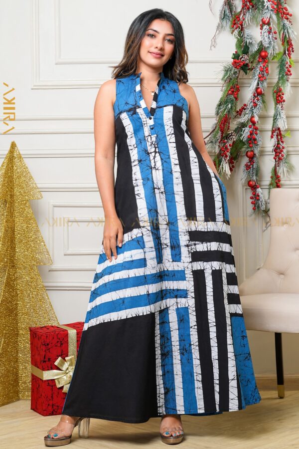 Quinelle Batik Designer Dress