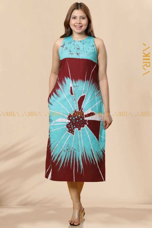 Mystic Moon Batik Dress