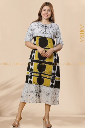 Sunbeam Batik Dress