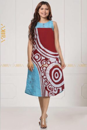 Encharted Batik Dress