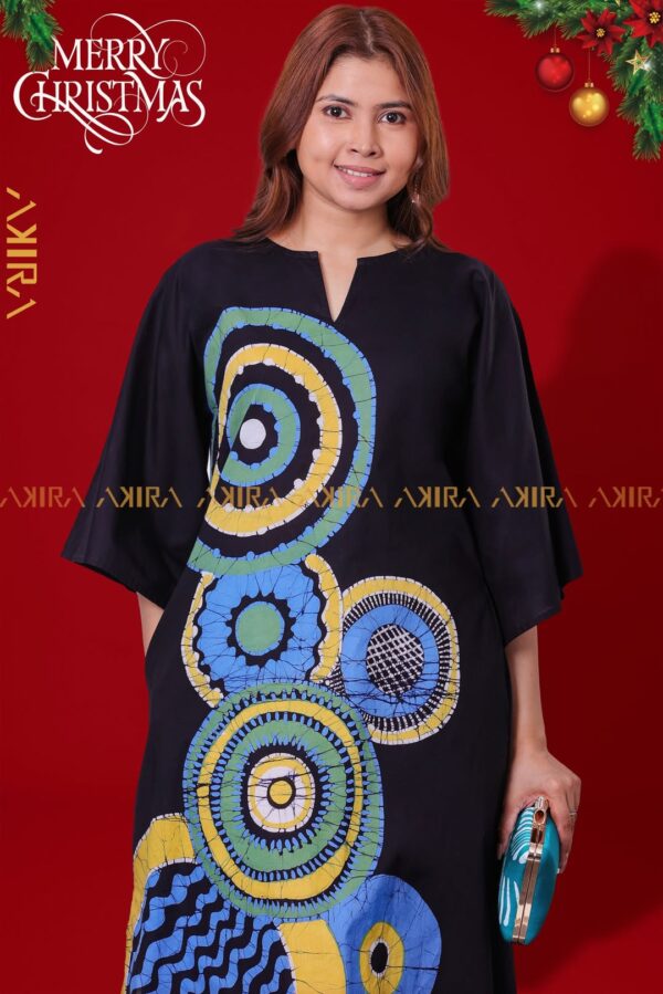 Radiant Redwood Poncho Dress