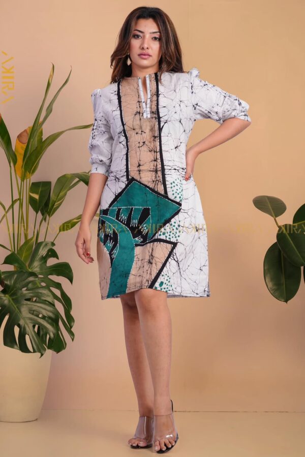 Dahila Designer Batik Dress