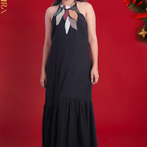 Opel Anemone Work Detail Dress