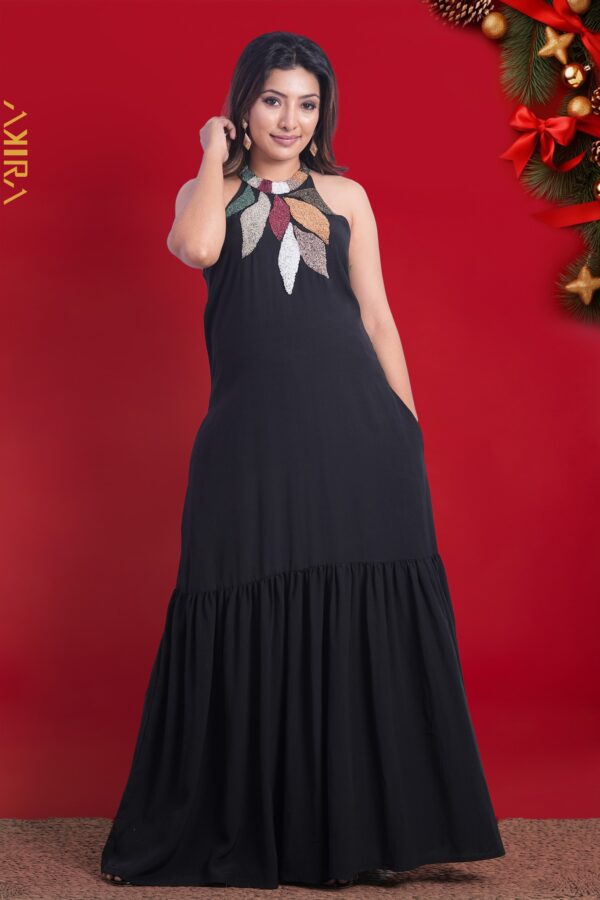 Opel Anemone Work Detail Dress
