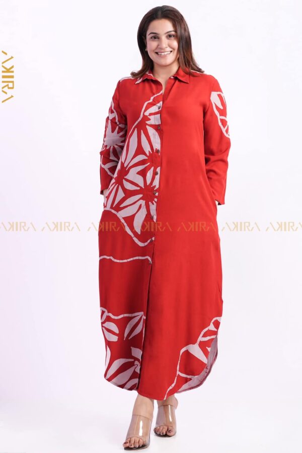 Enchanted Flutter Batik Dress