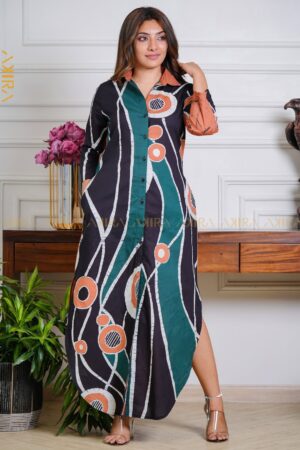 Lily Detail Batik Dress