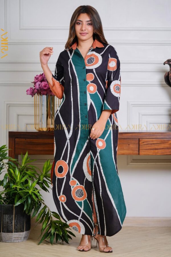 Lily Detail Batik Dress