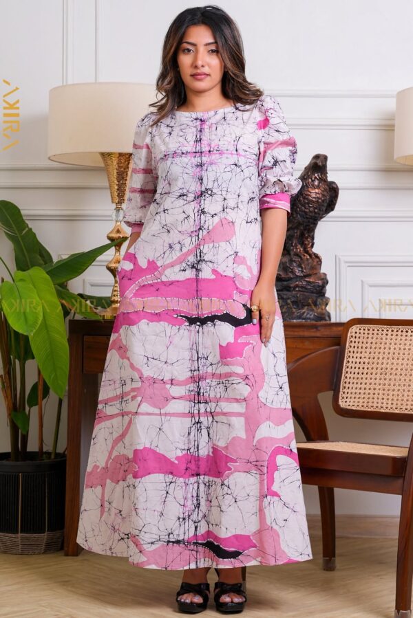 Jasmine Elegant Batik Dress