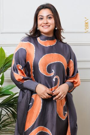 Innocence icon silk party poncho