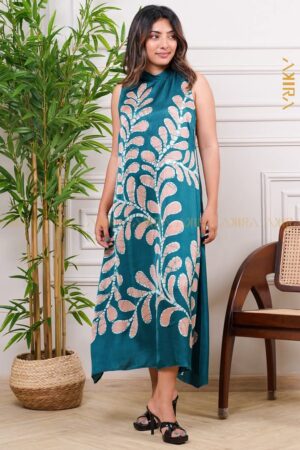 The Modern Muse Silk Party Dress