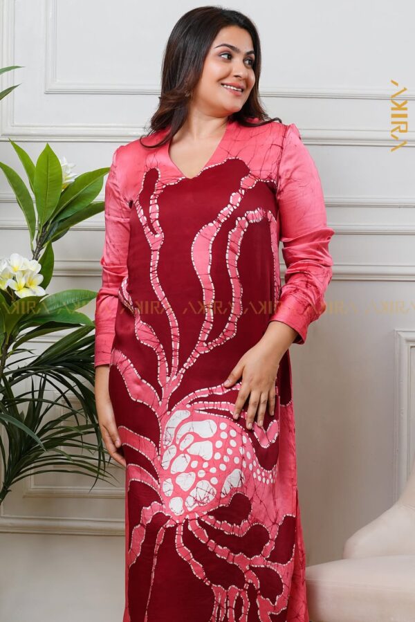 Hearts Desire Silk Designer Dress