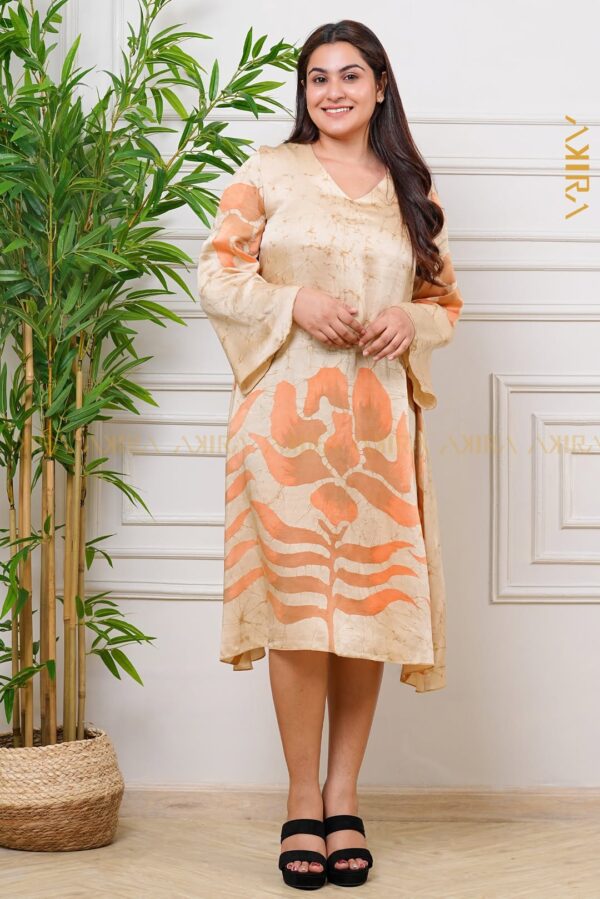 Orchid Plum Silk Party Dress