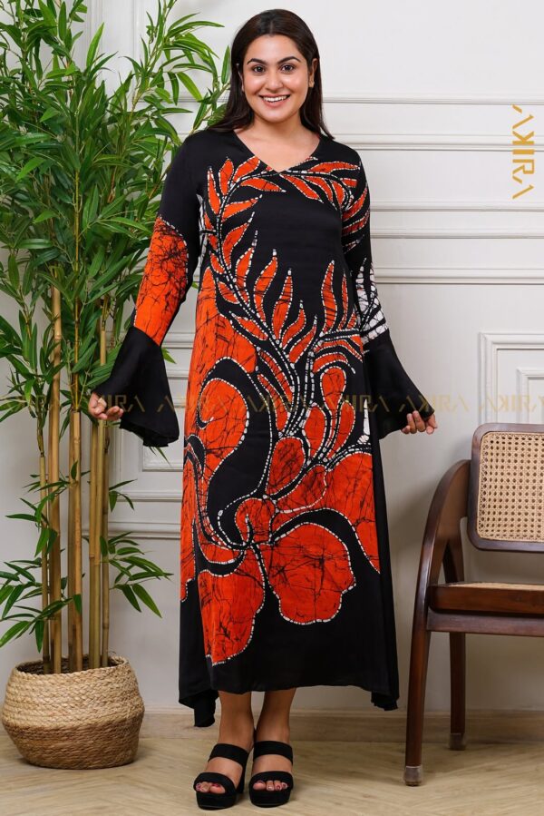 Acane Designer Silk Party Dress