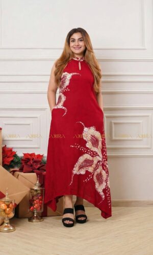 The delight silk party dress