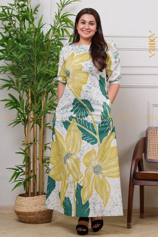 Rogue Flora Batik Designer Dress