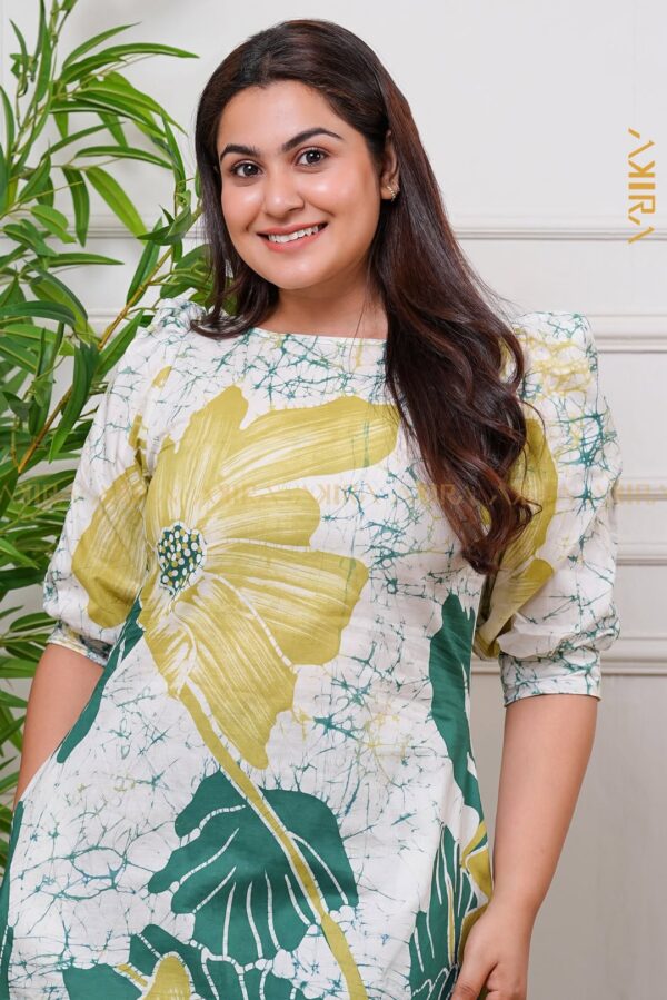 Rogue Flora Batik Designer Dress