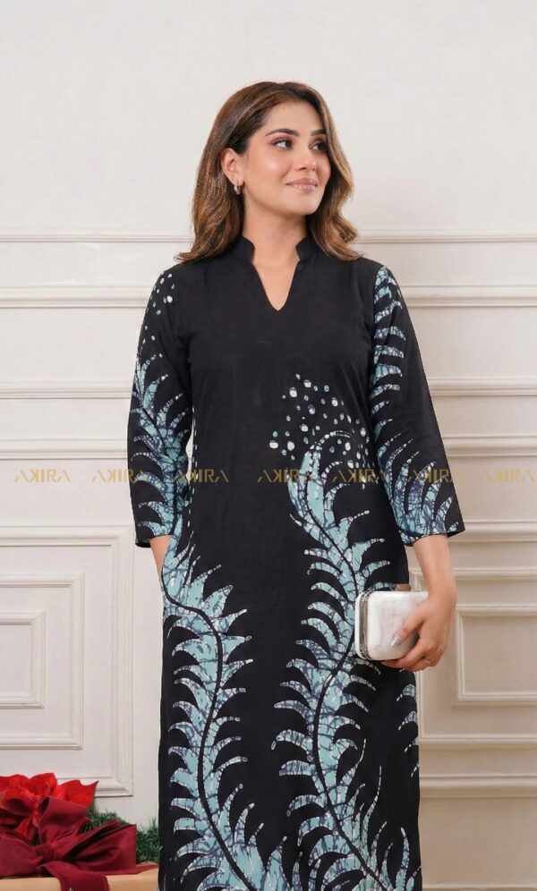 Dark miranda silk party dress