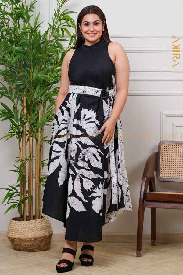 The Dark Misty Batik Dress