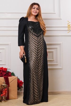Glided grace elegant party dress