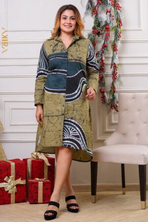 Dazzling Gardernic Batik Dress